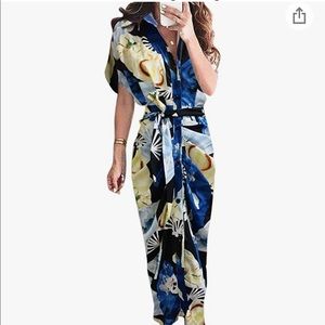 V Neck Long shirt Dress